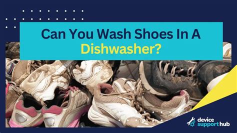 washing sneakers in the dishwasher.